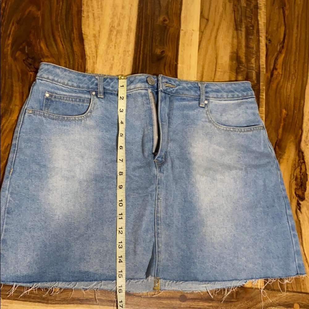 Denim skirt